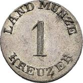 Reverse Kreuzer 1828