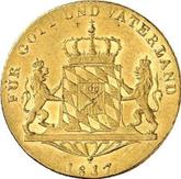 Reverse Ducat 1817