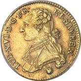 Obverse Double Louis d'Or 1778 Q