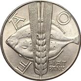 Reverse 10 Zlotych 1971 MW JJ World Food Day