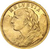 Obverse 20 Francs 1905 B Vreneli