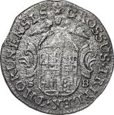 Reverse 3 Groszy (Trojak) 1763 SB Torun