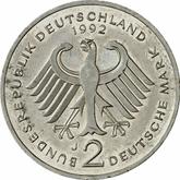 Reverse 2 Mark 1992 J Ludwig Erhard
