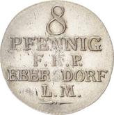 Reverse 8 Pfennige 1812 Ebersdorf