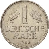 Obverse 1 Mark 1988 F