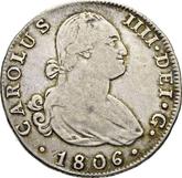 Obverse 4 Reales 1806 M FA
