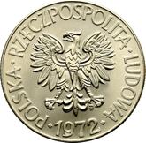 Obverse 10 Zlotych 1972 MW 200th Anniversary of the Death of Tadeusz Kosciuszko