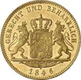 Reverse Ducat 1846
