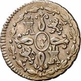 Reverse 2 Maravedís 1818