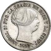 Obverse 2 Reales 1852