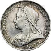 Obverse Fourpence (Groat) 1898 TB