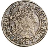 Obverse 1 Grosz 1557 Danzig