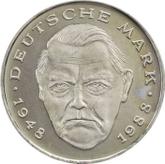 Obverse 2 Mark 1997 J Ludwig Erhard
