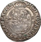 Reverse Ort (18 Groszy) 1652 AT Round shield