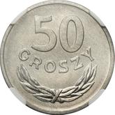 Reverse 50 Groszy 1970 MW