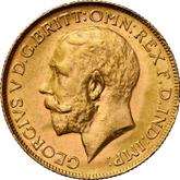 Obverse Sovereign 1912 P