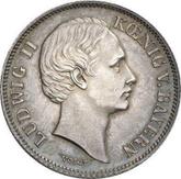 Obverse 1/2 Gulden 1864