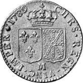 Reverse Louis d'Or 1789 M