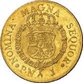 Reverse 8 Escudos 1761 PN J
