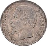 Obverse 1 Franc 1857 A