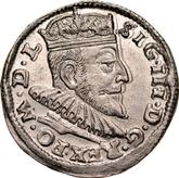 Obverse 3 Groszy (Trojak) 1592 Lithuania