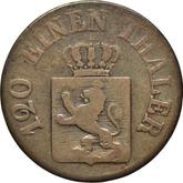 Obverse 3 Heller 1850