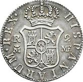 Reverse 2 Reales 1799 M MF