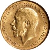 Obverse Sovereign 1925 P