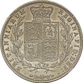 Reverse Halfcrown 1876
