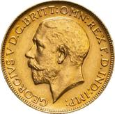 Obverse Sovereign 1913 C