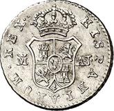 Reverse 1/2 Real 1831 M AJ