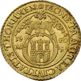 Reverse Ducat 1640 MS Torun