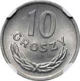 Reverse 10 Groszy 1963