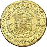 Reverse 4 Escudos 1790 NR JJ