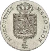 Obverse 1/6 Thaler 1809 F
