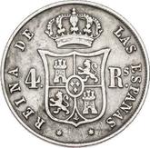 Reverse 4 Reales 1862