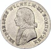 Obverse 4 Groschen 1808 G Silesia
