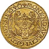 Reverse Ducat 1583 Danzig