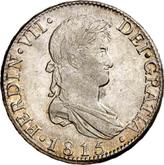 Obverse 8 Reales 1815 M GJ