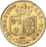 Reverse Louis d'Or 1788 AA