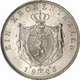 Reverse Thaler 1825 H. R.