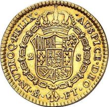 2 Escudos 1802 Mo FT 