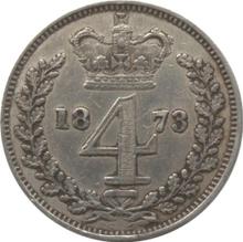 4 пенса (1 Грот) 1873   