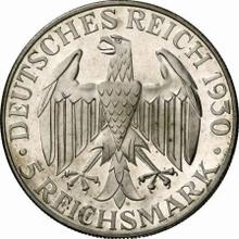5 Reichsmark 1930 J   "Zeppelin"