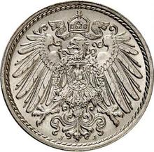 5 Pfennig 1908 J  