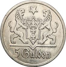 5 Gulden 1927    "St. Mary's Basilica"