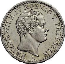 1/6 Thaler 1843 D  