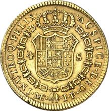 4 Escudos 1814  JP 