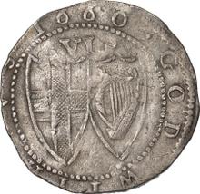 Sixpence 1660   