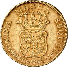 4 Escudos 1757 NR SJ 